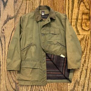 Vintage 1930’s Redhead Sun Faded Troy Blanket Lined Hunting Chore Coat